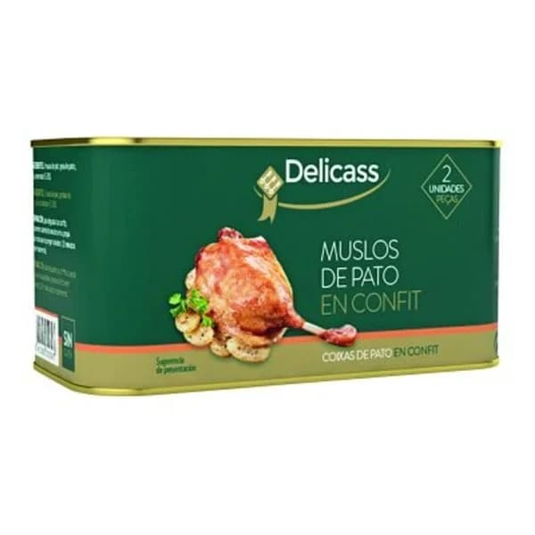 Muslo de pato en confit 2 unidades 600 g - 0.2 kg - Imagen del producto en Findit