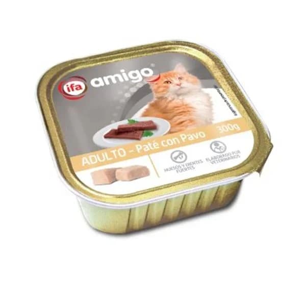 Paté para gatos con pavo 300 g - 0.3 kg - Imagen del producto en Findit