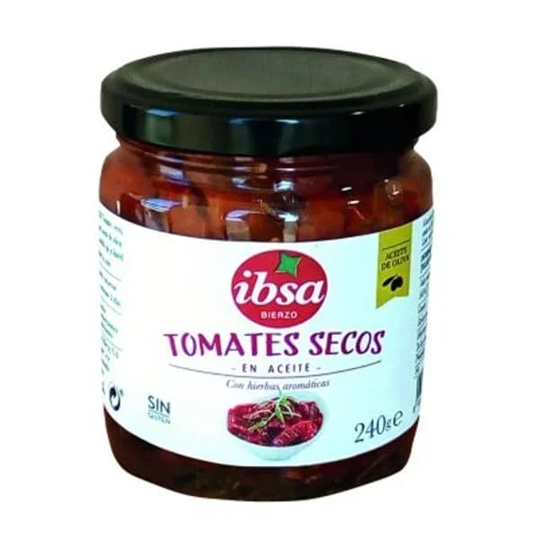 Tomates secos en aceite 240 g - 0.24 kg - Imagen del producto en Findit