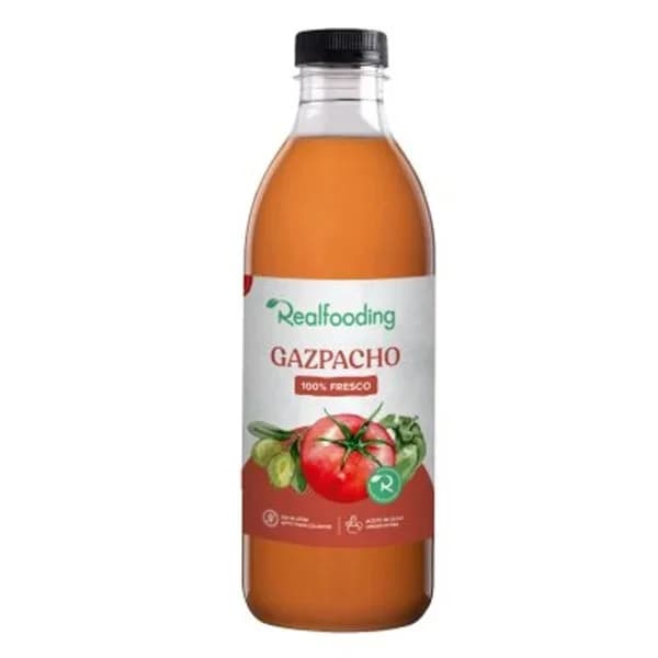 Gazpacho fresco Realfooding sin gluten 1 l. - 1 l - Imagen del producto en Findit