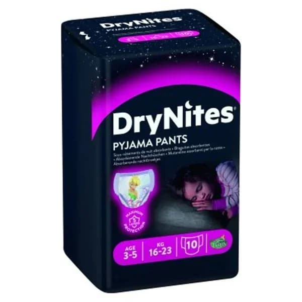 Drynites niña 10 unidades (3-5 años, 16-23 kg) - 1 ud - Imagen del producto en Findit