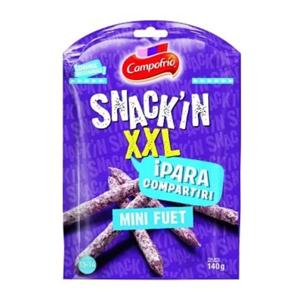 Fuet mini sticks 140 g - 0.14 kg - Imagen del producto en Findit