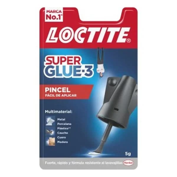Pegamento Super Glue-3 con pincel, 5 g - 1 ud - Imagen del producto en Findit