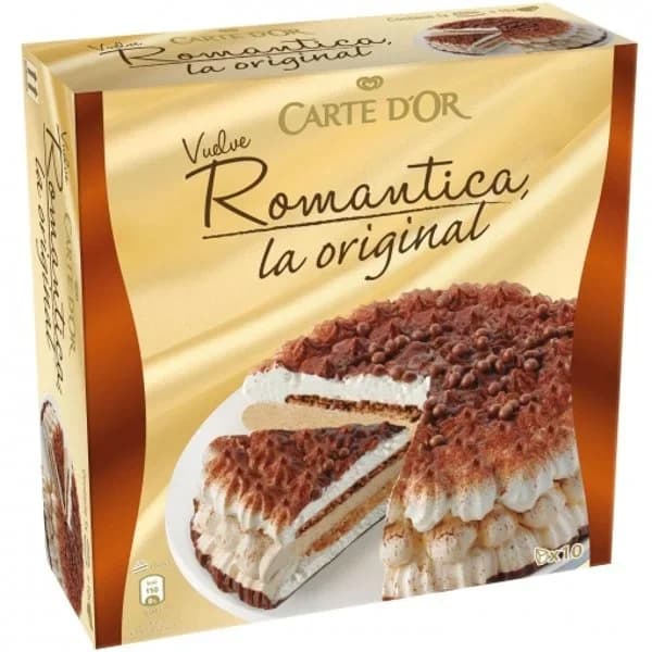 Tarta romántica  CARTE D'OR, caja 1 litro - 1 l - Imagen del producto en Findit