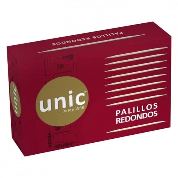 Palillo Redondo 2 puntas 800 ud - Madera - 1 ud - Imagen del producto en Findit