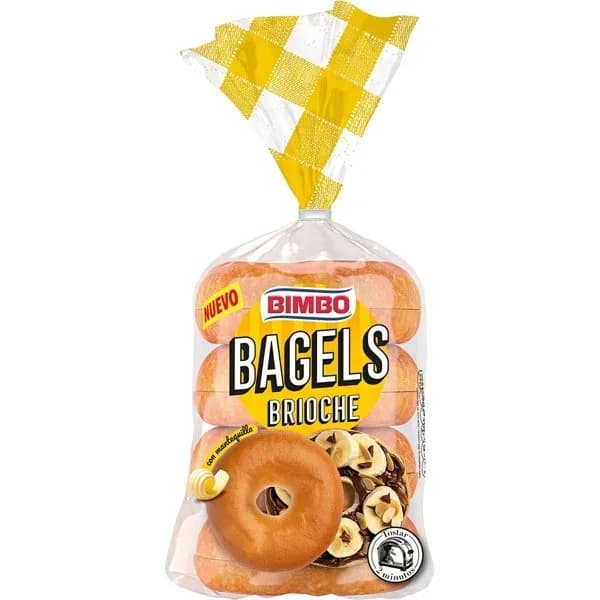 Bagels brioche 4 unidades - 0.3 kg - Imagen del producto en Findit
