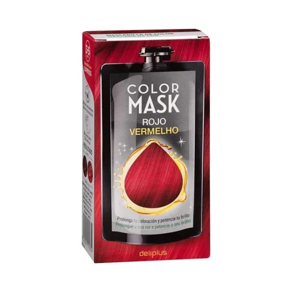 Mascarilla cabello rojo Deliplus - 1 ud - Imagen del producto en Findit