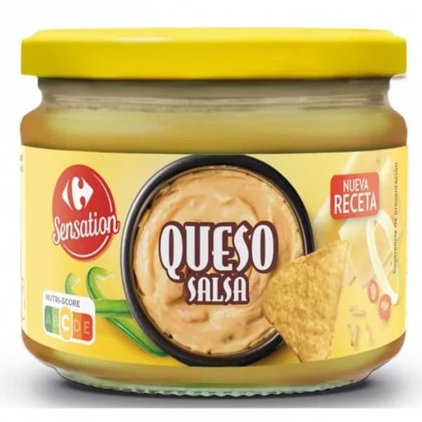 Salsa de queso Sensation Carrefour 300 g. - 1 ud - Imagen del producto en Findit