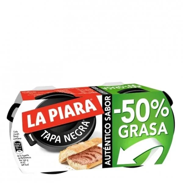 Paté Hígado Cerdo -50% Grasa Tapa Negra - 0.15 kg - Imagen del producto en Findit