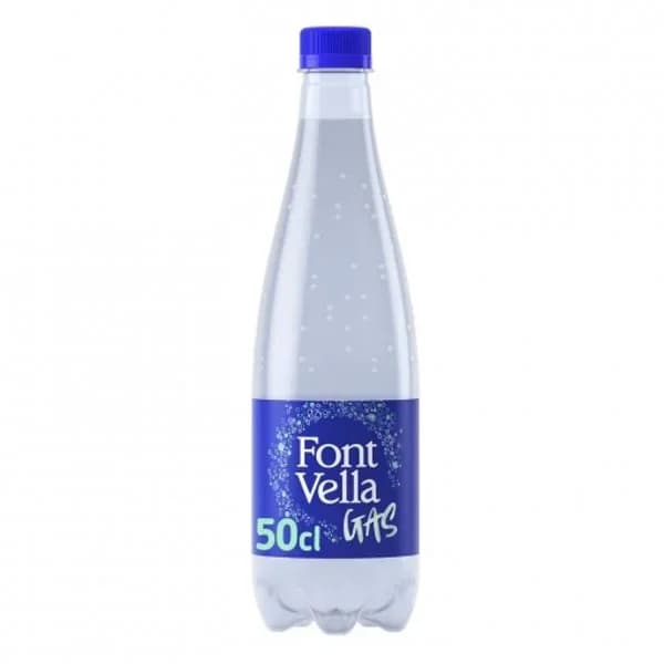Agua con gas Font Vella botella 50 cl - 0.5 l - Imagen del producto en Findit
