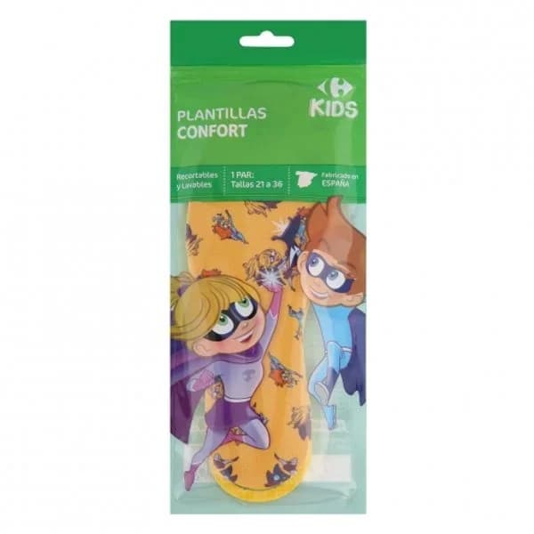 Plantilla confort kids Carrefour Expert 1 par. - 1 ud - Imagen del producto en Findit