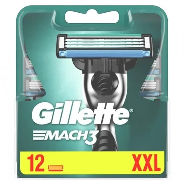 Recambios maquinilla Mach3 XXL Gillette 12 ud. - 12 ud - Imagen del producto en Findit