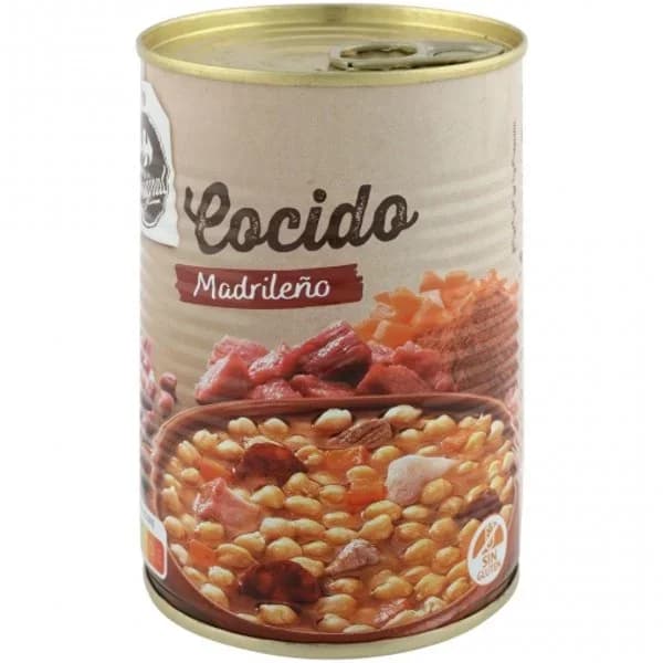 Cocido madrileño Classic Carrefour sin gluten 440 g. - 0.44 kg - Imagen del producto en Findit