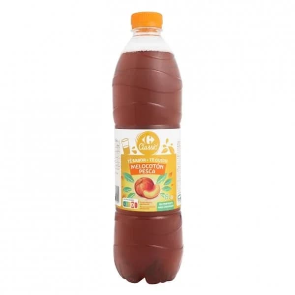 Carrefour té de melocotón botella 1,5 l. - 1.5 l - Imagen del producto en Findit