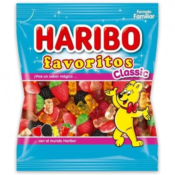 Caramelos de goma Favoritos Classic Haribo 250 g. - 0.25 kg - Imagen del producto en Findit
