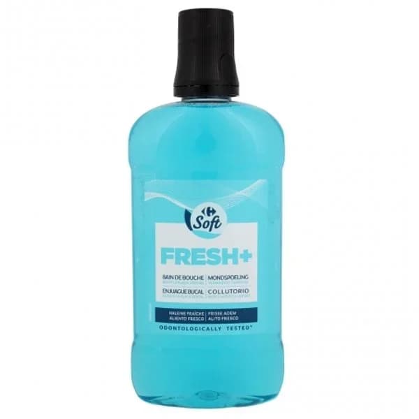 Enjuague bucal fresh Carrefour Soft 500 ml. - 0.5 l - Imagen del producto en Findit