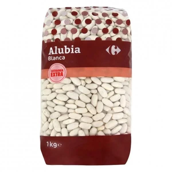 Alubia blanca categoría extra Carrefour 1 kg. - 1 kg - Imagen del producto en Findit