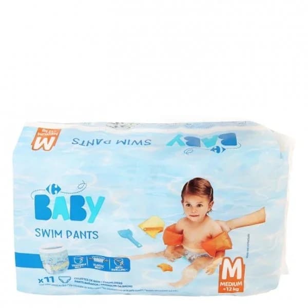 Pañales Bañador Carrefour Baby Talla 5 +12 kg 11 uds - 10.98 ud - Imagen del producto en Findit