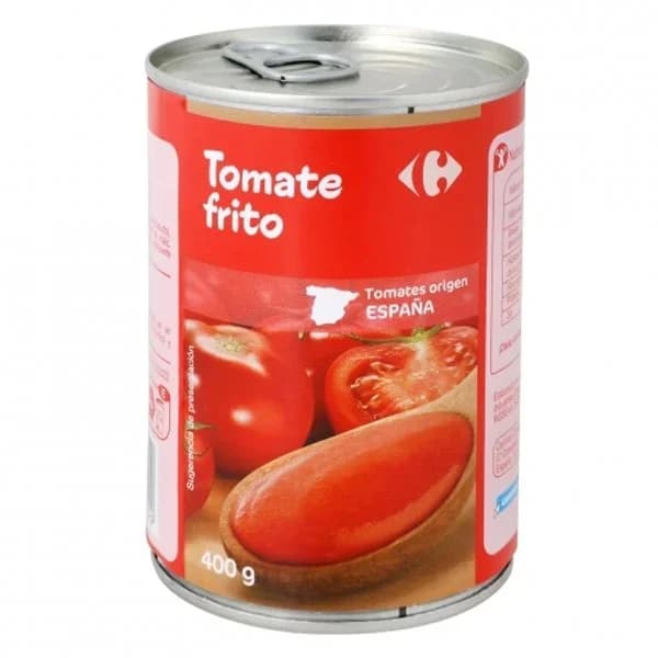 Tomate frito Carrefour lata 400 g. - 0.4 kg - Imagen del producto en Findit