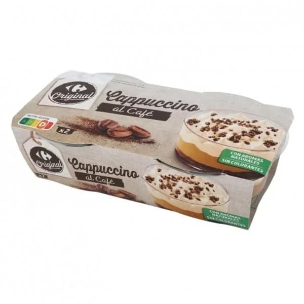 Capuccino Carrefour Original pack de 2 unidades de 80 g. - 1 ud - Imagen del producto en Findit