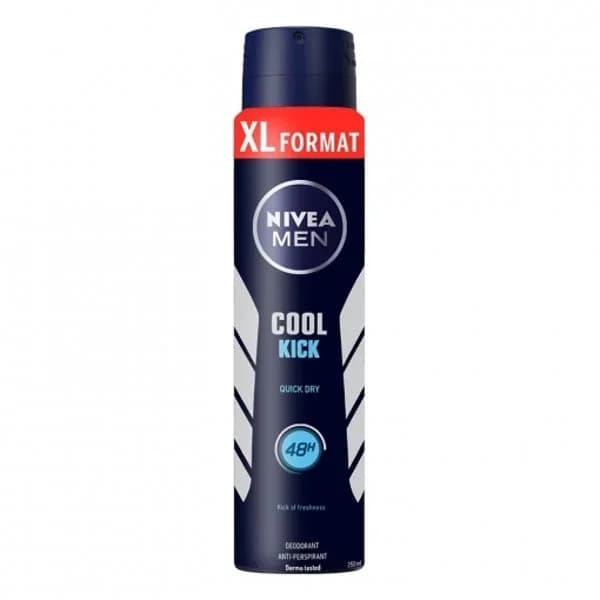 Desodorante en spray Cool Kick Nivea Men 250 ml. - 0.2 l - Imagen del producto en Findit