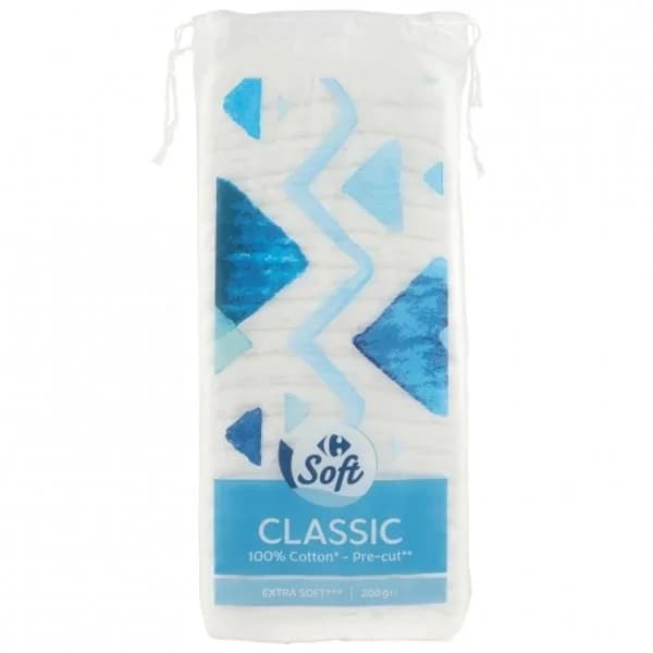 Algodón precortado Carrefour Soft 200 g. - 0.2 kg - Imagen del producto en Findit