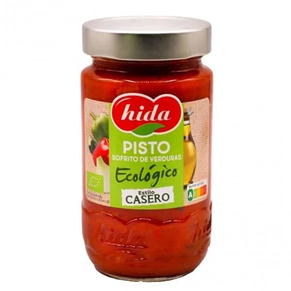 Pisto sofrito de verduras ecológico Hida sin gluten 350 g. - 0.35 kg - Imagen del producto en Findit