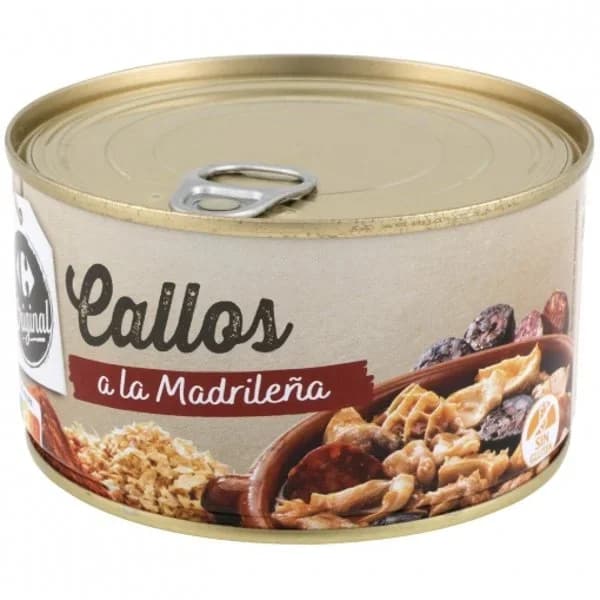 Callos a la madrileña Original Carrefour sin gluten 380 g. - 0.38 kg - Imagen del producto en Findit