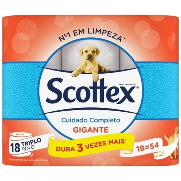 Papel higiénico Gigante Scottex 18 rollos. - 17.93 ud - Imagen del producto en Findit