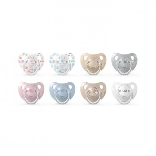 Chupete con tetina anatómica SX Pro de silicona 0-6 meses Suavinex 2 ud. - 1 ud - Imagen del producto en Findit