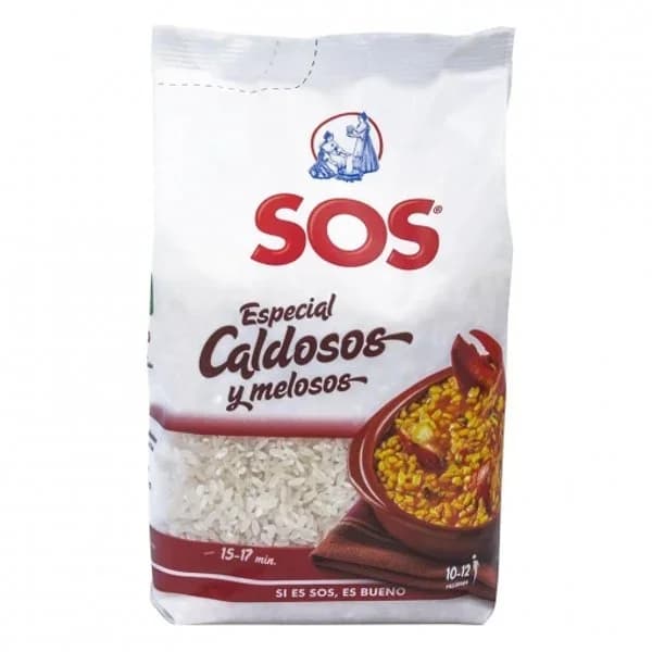 Arroz para caldosos Sos 1 kg. - 1 kg - Imagen del producto en Findit