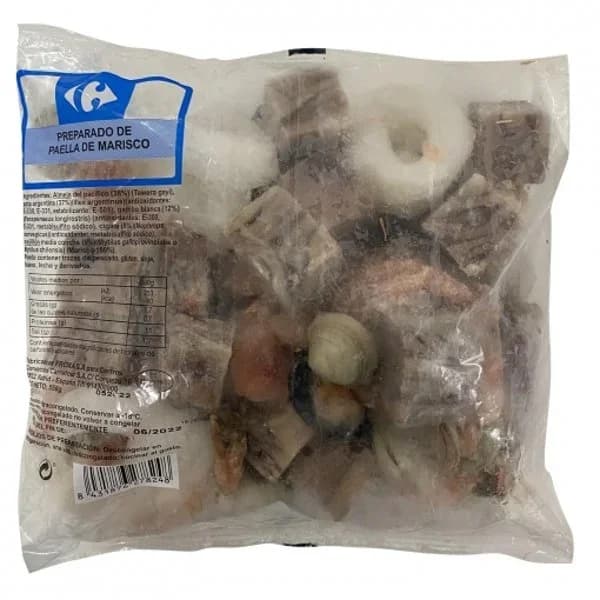 Preparado de paella de marisco congelado 600 g - 0.5 kg - Imagen del producto en Findit