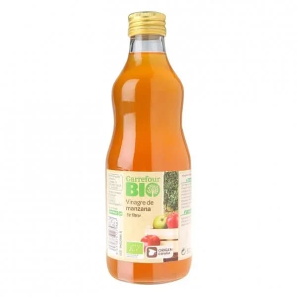 Vinagre de manzana sin filtrar ecológico Carrefour Bio 500 ml. - 0.5 l - Imagen del producto en Findit