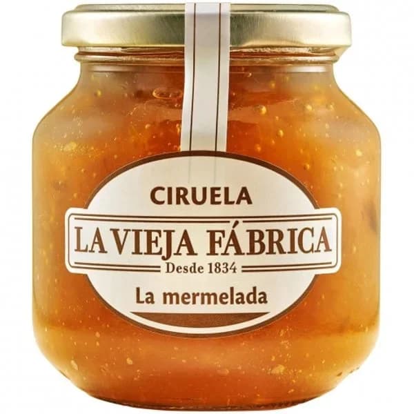 Mermelada de ciruela La Vieja Fábrica sin gluten 350 g. - 0.35 kg - Imagen del producto en Findit