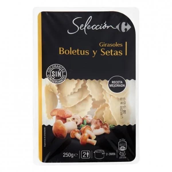Girasoles de boletus y setas Carrefour Selección 250 g. - 1 ud - Imagen del producto en Findit