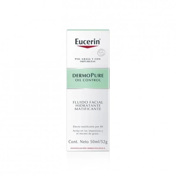 Fluido facial hidratante matificante DermoPure Eucerin 50 ml. - 0.05 l - Imagen del producto en Findit