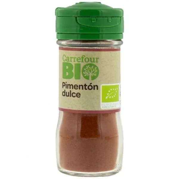 Pimentón dulce ecológico Carrefour Bio 38 g. - 0.04 kg - Imagen del producto en Findit