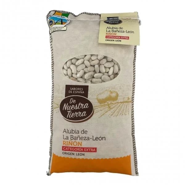 Alubia blanca riñón categoría extra De Nuestra Tierra 1 kg. - 1 kg - Imagen del producto en Findit