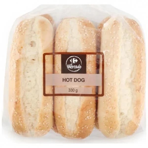 Pan de perrito 6 ud 330 g - 0.33 kg - Imagen del producto en Findit