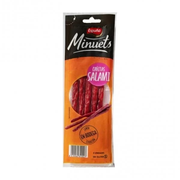 Salami en cañitas Espuña 50 g - 0.05 kg - Imagen del producto en Findit