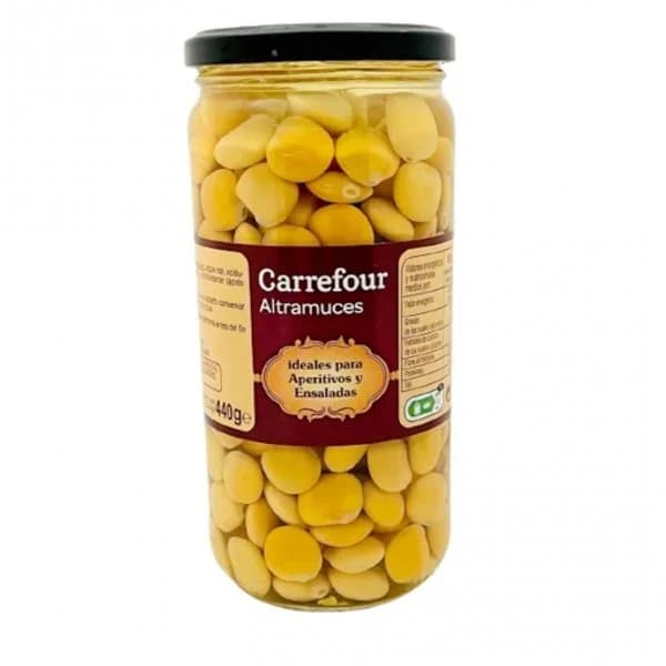 Altramuces Classic Carrefour 440 g. - 0.44 kg - Imagen del producto en Findit