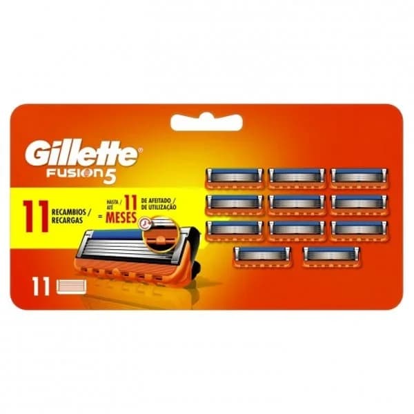 Recambios maquinilla Fusion5 Gillette 11 ud. - 10.99 ud - Imagen del producto en Findit