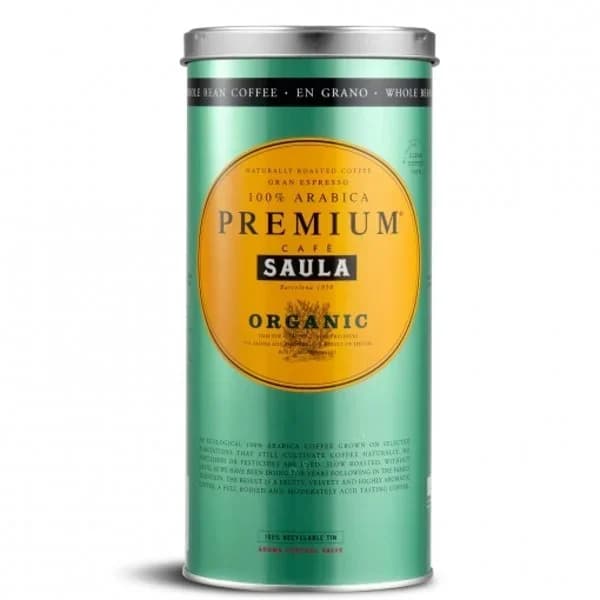 Café grano natural arábica ecológico Saula 500 g. - 0.5 kg - Imagen del producto en Findit