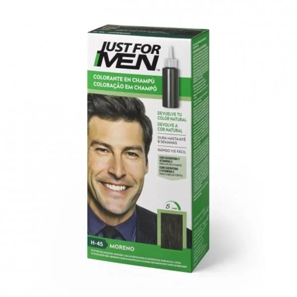 Colorante en champú moreno Just for Men 30 ml. - 1 ud - Imagen del producto en Findit