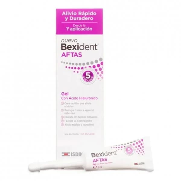 Gel protector bucal Bexident Aftas Isdin 8 ml. - 0.01 l - Imagen del producto en Findit