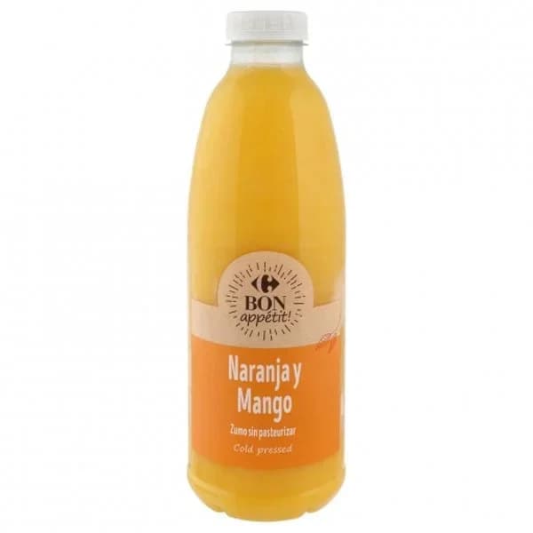 Zumo de naranja y mango Carrefour botella 1 l. - 1 l - Imagen del producto en Findit