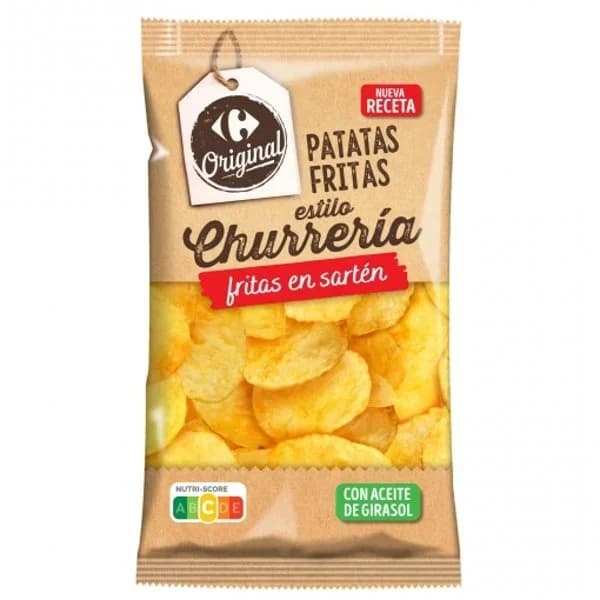 Patatas fritas estilo churrería Carrefour 150 g. - 0.15 kg - Imagen del producto en Findit