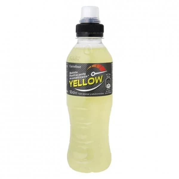 Carrefour Sensation Isofresh bebida isotónica yellow botella 50 cl. - 0.5 l - Imagen del producto en Findit