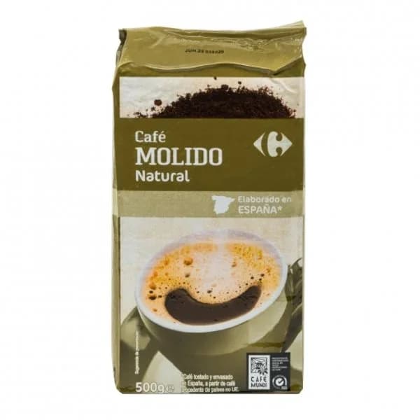 Café molido natural Carrefour Classic 500 g. - 0.5 kg - Imagen del producto en Findit