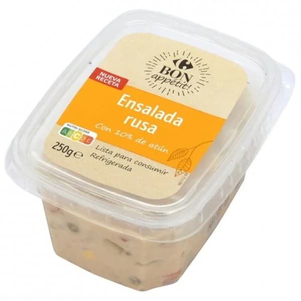 Ensaladilla rusa con atún Carrefour sin gluten 250 g. - 0.25 kg - Imagen del producto en Findit